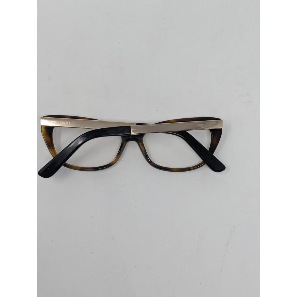 Jimmy Choo Eyeglasses Sunglasses Frames Only JC126 19W 140 Brown Tortoise - Picture 9 of 9